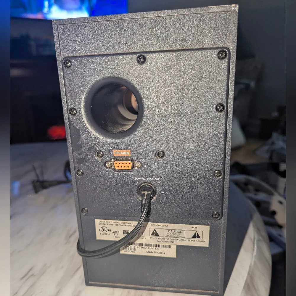 Dell A425 Zylux Multimedia Computer Speaker System Subwoofer
